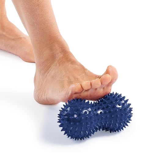 OPTP Franklin Method Fascia Massager Peanut — Contoured Peanut Massage Roller with Firm Points for Foot, Calf, Arm and Leg Massage — for Improved Sensory Awareness and Circulation
