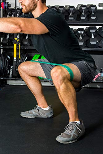 Pure Band - Latex-Free Professional Resistance Bands for Working Out, Stretching, Rehab, & Physical Therapy - Premium, Stretch Bands for Exercise & Recovery - Super Strong Exercise Bands - color: GREEN - HEAVY RESISTANCE