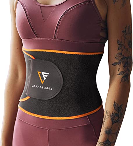 Sweat Waist Trimmer Trainer Belt for Women & Men,Workout Wrap Shaper with Copper Ion for Enhanced Sweating Effect