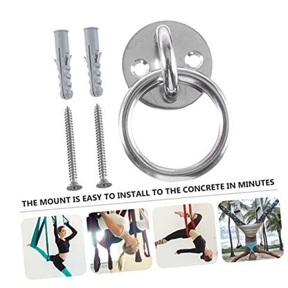 Suspension Trainer Bracket Wall Mount Anchor Durable Ceiling Fixing for Yoga Swings Gymnastic Rings