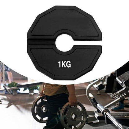 kowaku Fractional Weight Plate Dumbell Weight Easy to Attach Compact Gym Supplies Small Change Plate for Dumbbells Home Gym Workout - size: 1kg