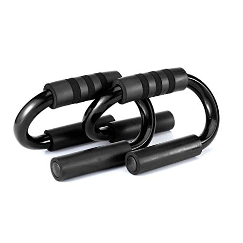 S Shape Push-up Stand Aluminium Alloy Home Fitness Chest Training Equipment