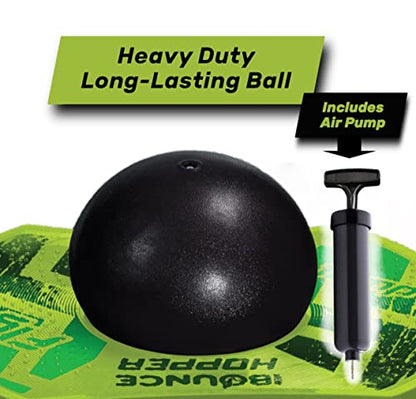 New Bounce Pogo Ball for Kids – Trick Pogo Board for 7, 8, 9, 10 Year Old Boys, Outdoor Birthday Gifts - Pogo Balance Bounce Ball - color: Green