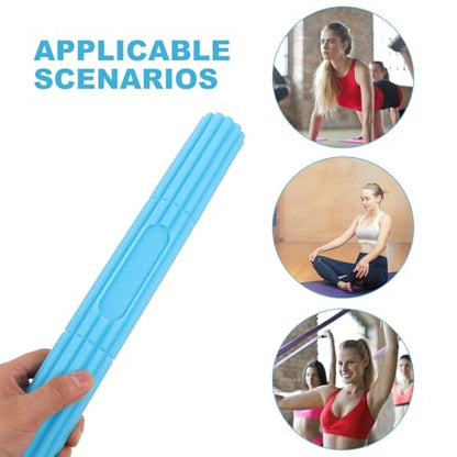 Fitness Resistance Twist Bar for Elbow Injury Rehabilitation, Wrist Trainer for Grip Strength Improvement and Forearm Relief, Blue Multifunctional Arm Strengthener for Tennis and