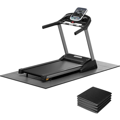 Treadmill Mat for Floor & Carpet Floors, 63" × 30", 0.2" Thick Non-Slip Treadmill Mat for Carpet, Mat for Under Treadmill on Carpet Hardwood Floors