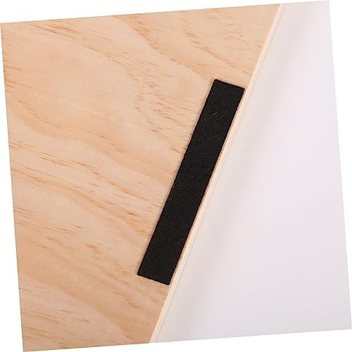 BESPORTBLE Wobble Board for Home Twist Balance Training Mat Advertising Board Barbell Pad Steel Slant Board Skim Board Rack Signs Puzzle Board Poster Board Adjustable Dumbbell Sport Wooden