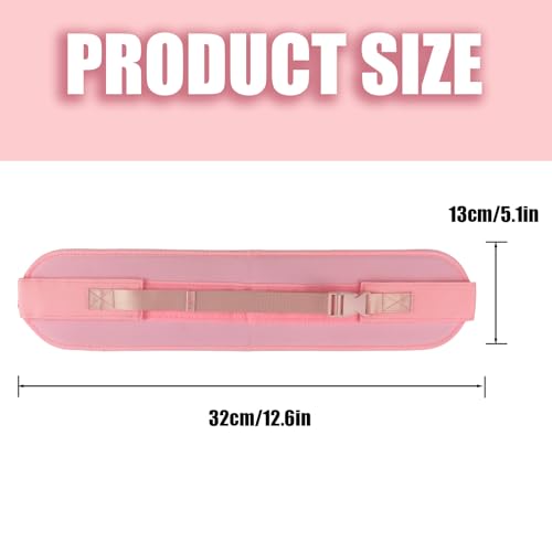 Hip Thrust Belt for Dumbbells, Upgraded Non-Slip Thickened Widened Weight Belt, Heavy Duty Hip Thrust Band Fit for Dumbbells, Kettlebells, Weight Plates and Home Gym Workouts