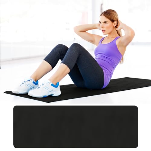 Yoga Mat,Exercise Mat for Men & Women,68"×23" Non Slip 4mm Thick Workout Mat for Home Yoga, Pilates, Stretching, Fitness Workouts Gym Workout