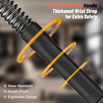 Weighted Ropeless Battle Ropes for Home Gym, 2PCS Portable Cordless Battle Ropes for HIIT Workouts, Cardio & Muscle Training, Low-Impact Cardio Training, Full Body Exercise Equipment for Men & Women