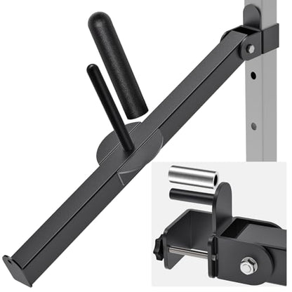 Kipika Power Rack Attachment for 5/8" & 1" Holes - Heavy Duty Home Gym Equipment for 2x2 or 3x3 Squat Rack, Adjustable and Easy to Install - color: 2 x 2 Racks with 1'' Hole