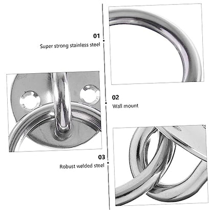 KICHOUSE Wall Mount Suspension Ceiling Anchor Bracket for Straps and Rings