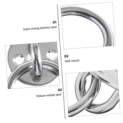 Yoga Ring Suspension Trainer Bracket Wall Mount Ceiling Anchor Fixed Disk for Home Gym Equipment
