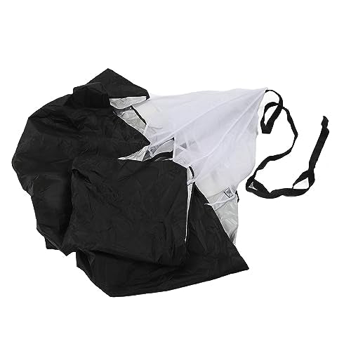 Running Speed Training Parachute, Resistance Sprint Chute for Track and Field, Football Soccer Speed Workout, Adjustable Belt with Storage Bag, Professional Grade Polyester Pongee
