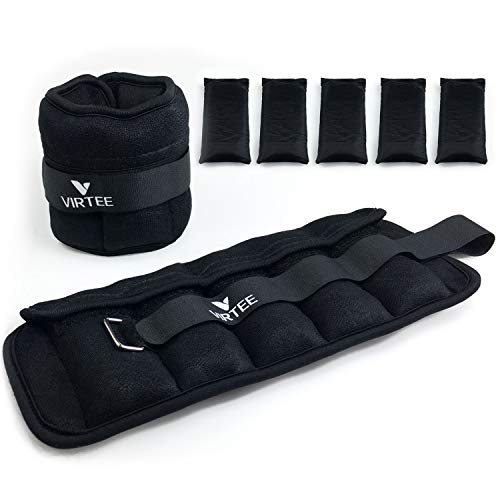 Adjustable Ankle Weights 1-3 Lbs Pair with Removable Weight for Men Women - color: 3 lbs Pair ( 1.5 lbs per pack ), Black