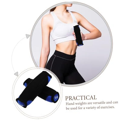 Happyyami Exercising Sandbag Hand Weights Soft Dumbbells for Body Shaping and Fitness Training Arm Weights for Walking Running Rehabilitation and Home Workouts