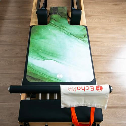 Echome Pilates Reformer Mat Towel - Non Slip, Light Weight, Easy to Wash, Portable