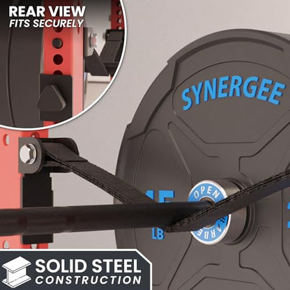 Synergee Safety Straps – Fits 2x2 2x3 3x3 Racks 750 lb - color: b) 2x3 x 23"