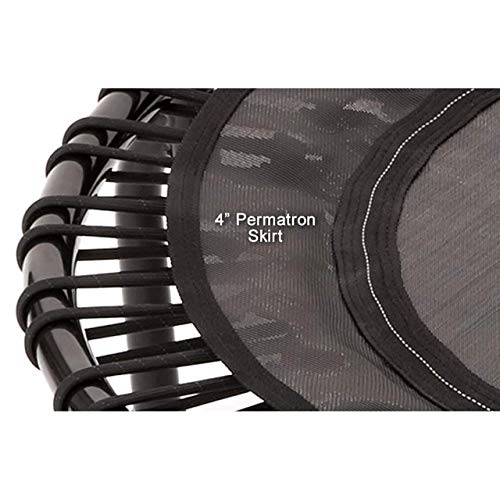 JumpSport 220 in Home Cardio Fitness Rebounder - Mini Trampoline with Handle Bar Accessory, Premium Bungees and Workout DVD