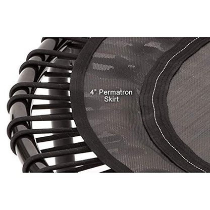 JumpSport 220 in Home Cardio Fitness Rebounder - Mini Trampoline with Handle Bar Accessory, Premium Bungees and Workout DVD