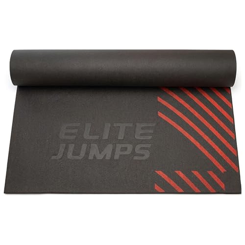 EliteSRS Jumps Premium Jump Rope Mat - Large Format Non Slip Mat - Home Workout Exercise Mat - Suitable for All Surfaces - size: Jumbo