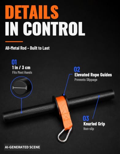 Fitarc Forearm Wrist Strengthener Grip Strength Trainer - color: Wrist Roller