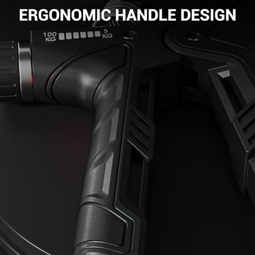 Hand Grip Strengthener - Adjustable Resistance 11-220Lbs Forearm Strength Trainer with Counting, Silicone Grip Ring & Hand Exercise for Quickly Increasing Wrist Forearm and Finger Strength Combo Set - color: Black Combo Set