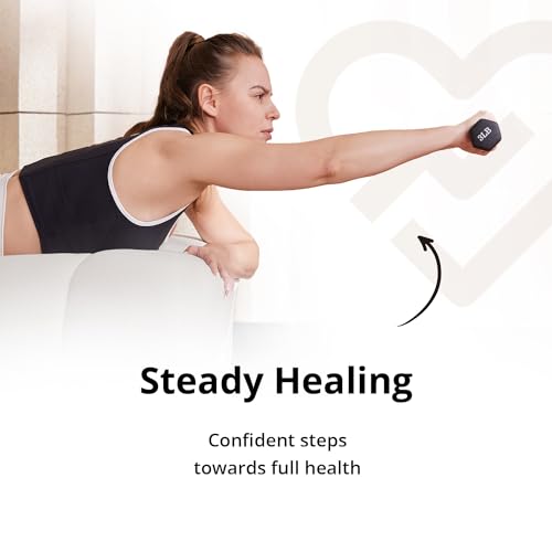 Portzon Weights Dumbbells 10 Colors Options Compatible with Set of 2 Neoprene Dumbbells Set,1-15 LB, Hand Weights for Exercise and Muscle Toning ，Anti-Slip, Anti-roll, Hex Shape
