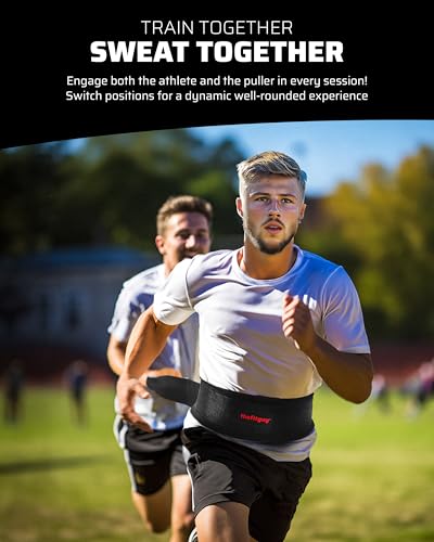 THEFITGUY Sprint & Lower Body Power Bundle – Coach Resistance Belt and Squat Belt