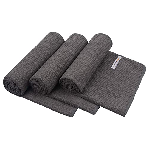 SUNLAND Microfiber Sports Workout Towels Fast Drying Fitness Sweat Towels for Men & Women Lightweight Multi-Purpose Gym Exercise Towel Hot Yoga Hiking Sauna - color: Grey, size: 16x32inch