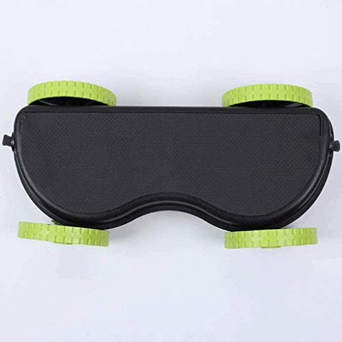 Abdominal Multifunctional Exercise Equipment Ab Wheel Roller with Resistance Bands Knee Mat Waist Slimming Trainer at Home Gym