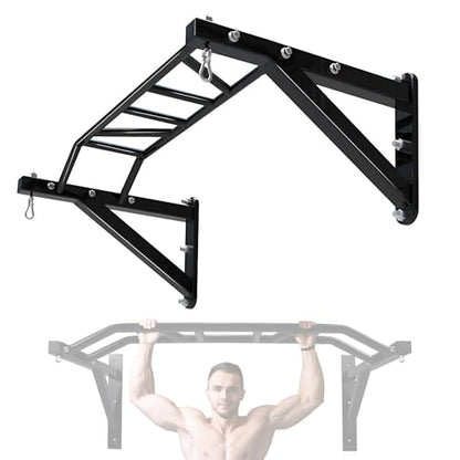 Heavy Duty Wall Mounted Pull Up Bar – Multi-Grip Pull Up Bar Ceiling Mount/Ceiling Mount Pullup bar/Chin Up Bar for Home Gym Workout Standards