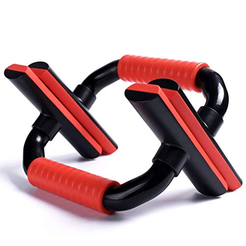 Push-up bracket-Pushup Bars with Non-Slip Feet and Comfort Foam Grip for Providing a Safer Push Up Stand - color: white-Dinosaur Doodle4