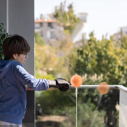 Boxing Reflex Ball Punching Bag Stand Reflex Trainer Hand-Eye Coordination - size: 135cm