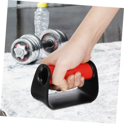 Toyvian 1 Pair Strength Training Handles for Home Workouts Nonslip Grip Bars for Floor Stability Comfortable Wrist Support Durable Design for Womens Fitness