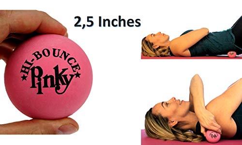 JA-RU Hi Bounce Pinky Ball (1 Ball) – Solid Pink 976-1p - size: Pack of 1