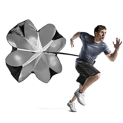 Running Speed Chute Resistance Parachute Running 56inch Umbrella Training Sprint Power Soccer Football Trainer for Runner
