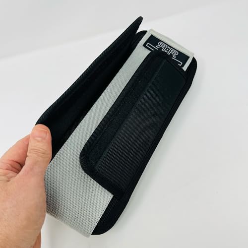 BADONKA Band Protective Sleeves for Booty Bands - Includes 3 Optional Fabric or Latex Resistance Loops - 3 Resistance Levels - Glute & Leg Workout Bands for Women & Men