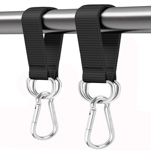 Fitness Pulley Cable Attachments, Tricep Extension Strap Cable Attachments Straps Cable Pulley System Accessories Home Gym Fitness Strap for Greater Range of Motion (Straps)