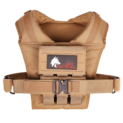 WOLF TACTICAL Weighted Training Vest - Weighted Vest Men Strength Training Weight Vests Workout Vest Weight Vest for Men