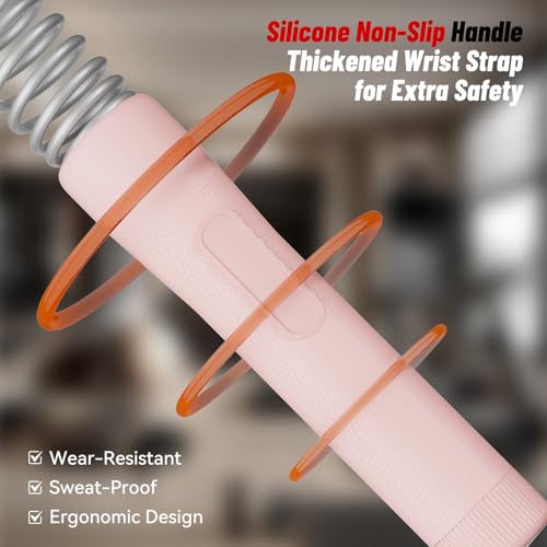 Cordless Ropeless Battle Ropes for Home Gym – Portable Weighted Workout Rope for HIIT, Cardio & Strength Training, Low-Impact Full Body Exercise Equipment for Men & Women
