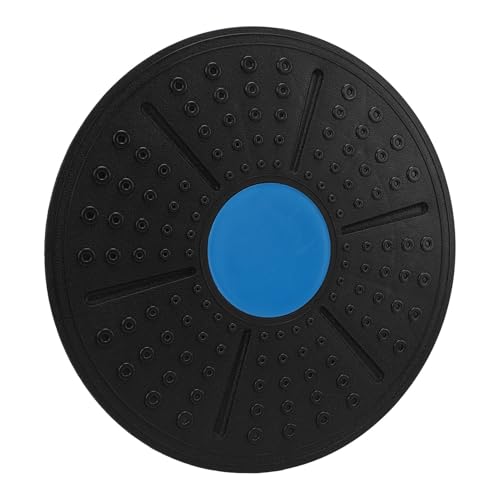 Plastic Balance Board, Exercise Stability Trainer for Core Strength Training, with Non Slip Surface and Textured Feet for Injury Recovery, Home Gym Workout