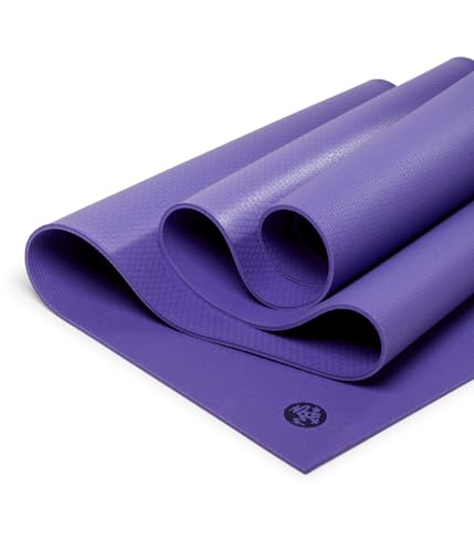 Manduka PROlite Yoga Mat 4.7mm | Lifetime Durability | Hygienic Construction | Teacher Approved - color: Passion Berry, size: 71" x 24"