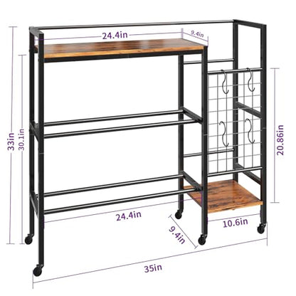 HavenlyYouth Dumbbell Rack, Gym Storage Rack, Weight Rack for Home Gym, Dumbbells, Kettlebells, Yoga Mats & More Space-Saving Home Gym Organizer