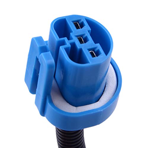 Alla Lighting P29t Base 9004/9007 Socket Female Adapter High Temp Wiring Harness Wire Replacement HB1 HB5