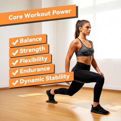 2Pcs Fitness Sliders Yoga Sliding Disks Exercise Sliders Carpet Fitness Disc Training Slider for Working Out, Exercise Sliding Plates for Abdominal Core Strength Training