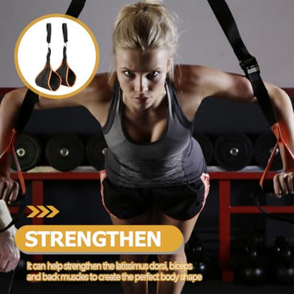 Professional Gym Ab Straps Hanging Ab Slings Fitness Accessory with Adjustable Suspension for Home Abdominal Training and Workout Equipment