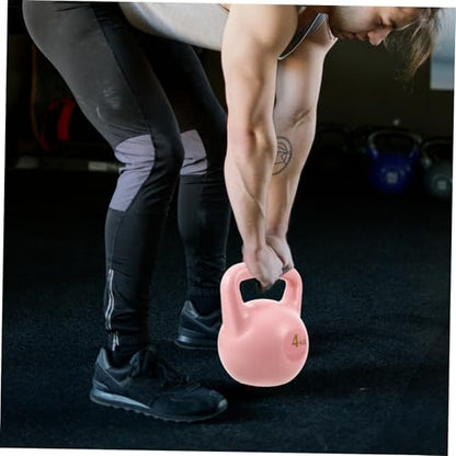 Mikikit 4kg Weight Water-fillable Kettlebells for Yoga Fitness Training Soft Handle Portable Home Equipment