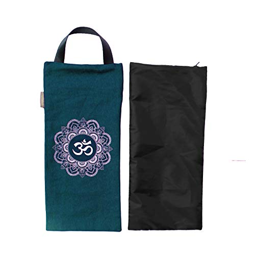 Yoga Sand Bag - Cotton Unfilled for Yoga Weights and Resistance Training, Size- 7.5" X 17"
