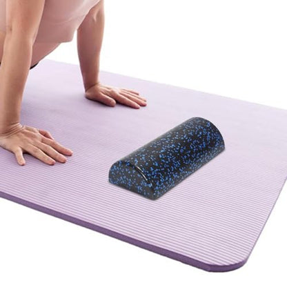 Half Foam Roller for Yoga & Exercise, 30cm (12 inch) EPP Balance Trainer for Stretching, Pilates, Core & Recovery