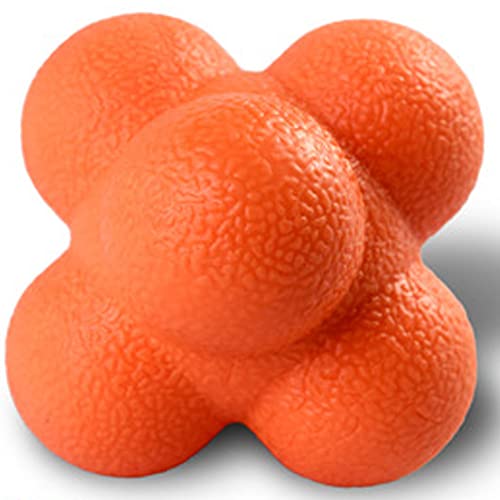 AIRLAXER Reaction Ball, Hand Eye Coordination Training Ball,2.83 inch,Orange